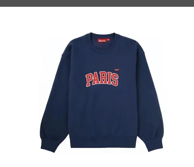 6-Thread Shanghai 24SS White Hoodie Pink Blue Chicago Paris 4-pin City Royal Royal Angeles Blue Shanghai Crewneck Neck Limited Black Shop Milan Los Open Round 1009